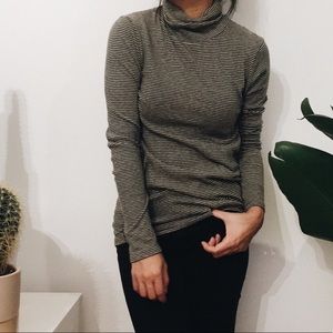 Madewell whisper cotton turtleneck!